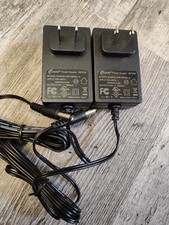 Lot of 2, OEM MikroTik power supply/adapter, output: 24Vdc 800mA