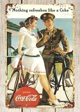 wall art wall decor classic soda pop vintage reproduction ad tin sign