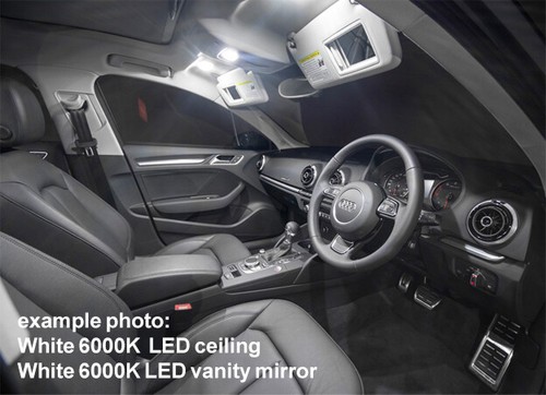 Fit Mercedes VIANO Interior LED Bulbs replacement kit 16pcs White 6000K - Picture 8 of 8