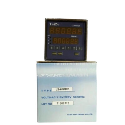 Production counter LS-61KRV 72 * 72 with two normally open voltage outputs