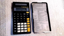 Texas Instruments TI-30 SLR Plus Solar Scientific Calculator Vintage 1987 Works