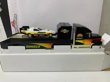NEW Sunoco Pro- Stock Transporter 2000 Collectors Edition Stock Car