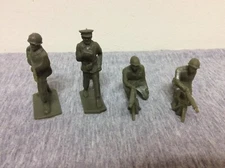 Vintage Tim Mee WWII Plastic Toy Soldiers Lot