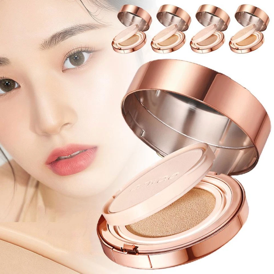2-in-1 Compact Powder Air Cushion Waterproof Long Lasting Concealer SDG1 X7Y9 - Image 4 of 4