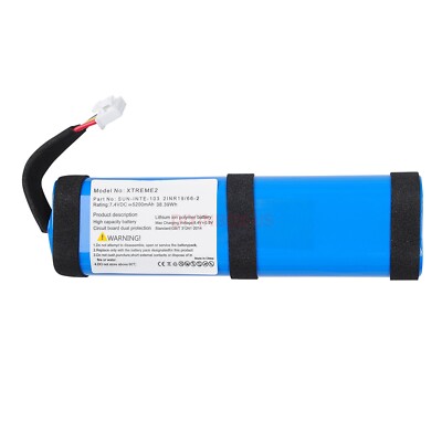 5200MaH SUN-INTE-103, 2INR19/66-2 Battery Replacement for JBL Xtreme 2 Speaker