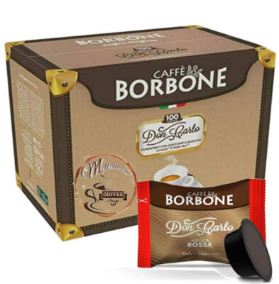 Kaffeekapseln Bourbon Don Carlo Mischung ROT kompatibel mit Modo Mio