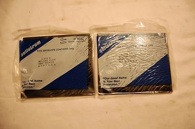 Pair of Sellstrom 4-1/2" X 5-1/4" Shade 8 Welding Lens