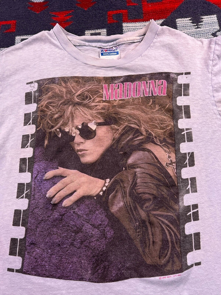 True 80s Vintage MADONNA 1985 The Like A Virgin Tour Promo T True 80s Vintage MADONNA 1985 The Like A Virgin Tour Promo T