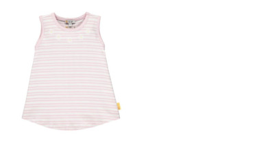 Steiff hello summer tunic shirt, pink striped with flowers size 98-116