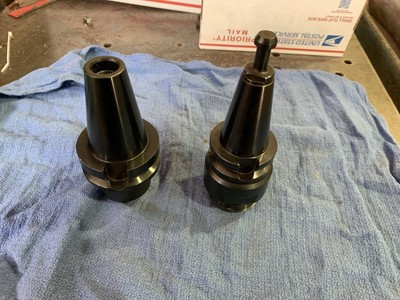 COMMAND COLLET CHUCK B3C4-1000, B4E4-0750 NOS (2pcs Lot) ￼CNC machinist tools