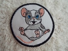 Cute Mouse 3" Embroidery Iron-on Patch E40 