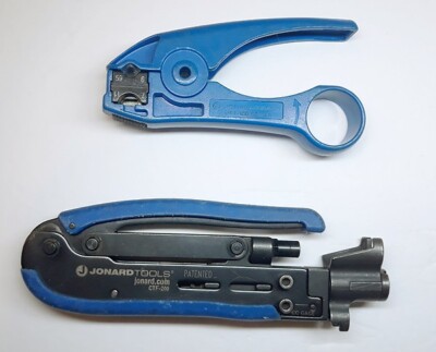 JONARD  CTF-200  CONNECTOR COMPRESSION     UST-100  COAX STRIPPING Tool Kit