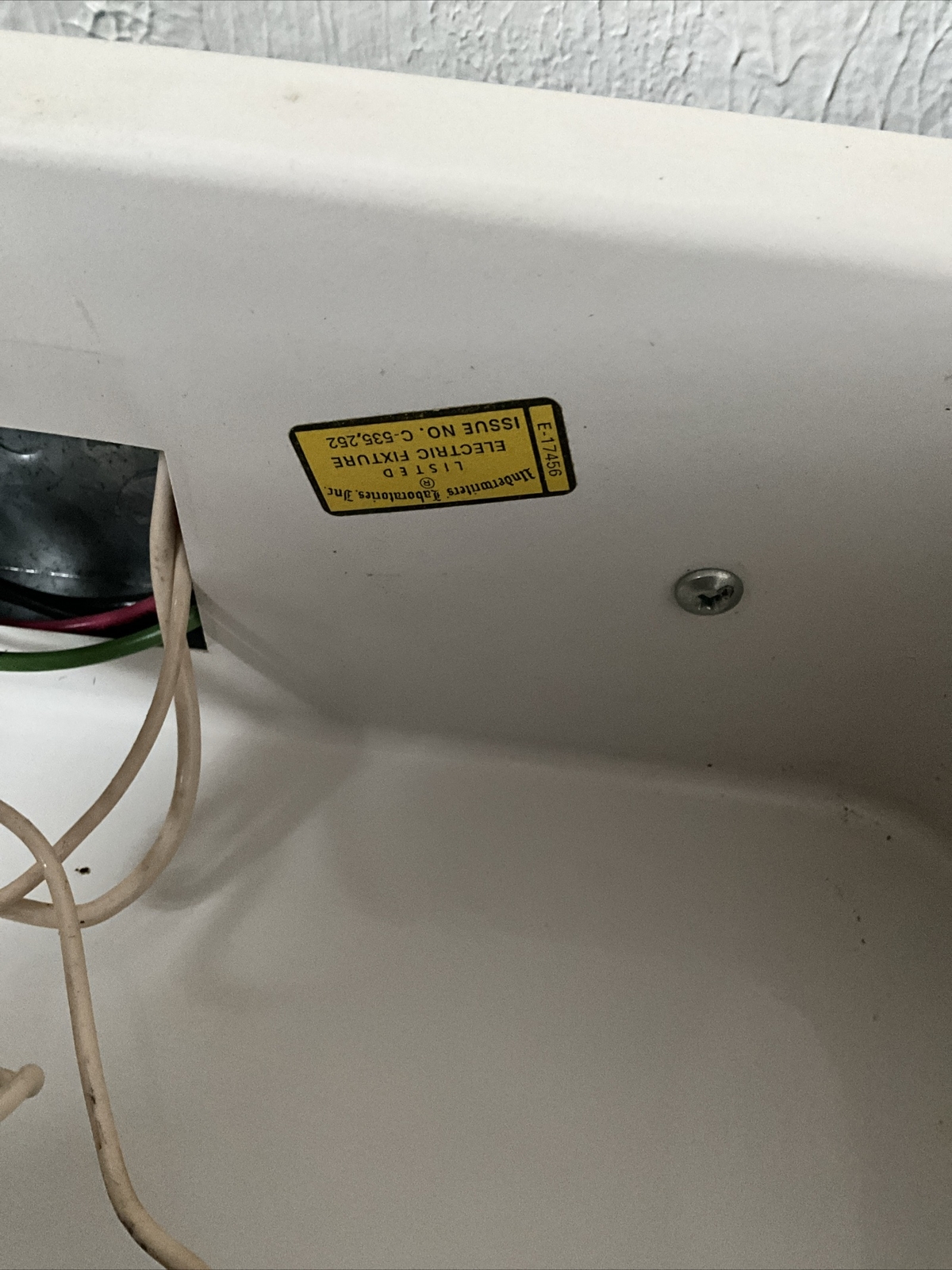 Vintage Medicine Side Lights NuTone Mirror Underwriters