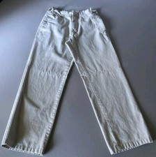 Marithe Francois Girbaud Vintage Women  s 29 Khaki High Waist Wide Leg Crop Pants