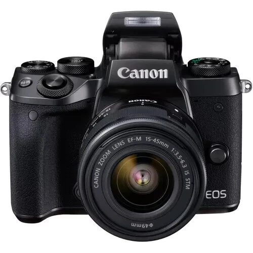 Canon EOS M5 24.2MP Mirrorless Digital Camera with 15-45mm Lens - Bild 2 von 4