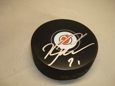 Kyle Palmieri Signed New Jersey Devils Hockey Puck Autographed 1D