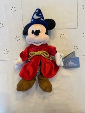 Disney The Sorcerer Mickey Mouse Plush Toy With Tags