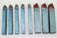 8x HM - boczne dłuto tokarskie - proste - 32 mm - prawe i lewe - P20 P30-P50 - NOWE