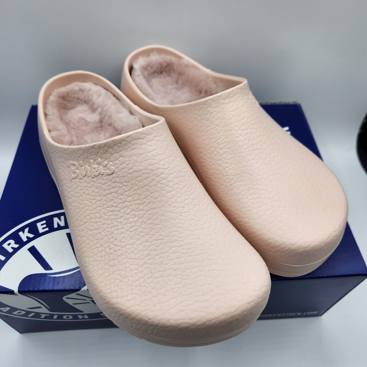Birkenstock Super-Birki Shearling Women's Light Rose Clogs Birkenstock Super-Birki Shearling Women's Light Rose Clogs