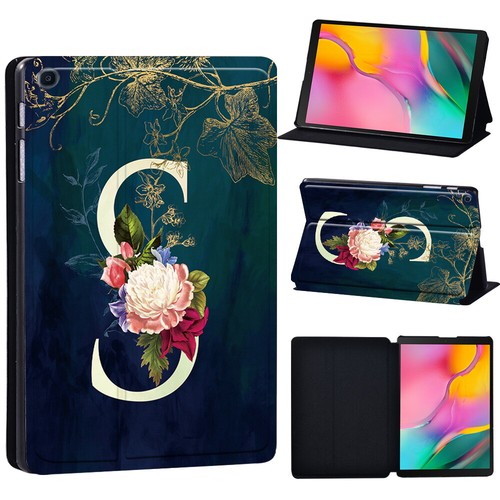 Initial Leder Ständer Abdeckung Hülle für Samsung Galaxy Tab A7/A7 Lite/A8/A9/A9 Plus - Bild 25 von 32