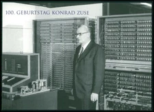 GERMAN POST ANNIVERSARY-CARD 2010 KORAD ZUSE INVENTOR OF COMPUTER m2920