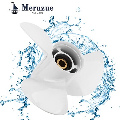 13 1/4 x 17 P Boat Outboard Propeller for Yamaha 50-130HP 4.25  Gearcase 15tooth