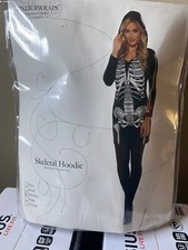 underwraps skeletal hoodie