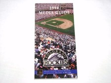 1994 Colorado Rockies Baseball Media Guide Flawless!!