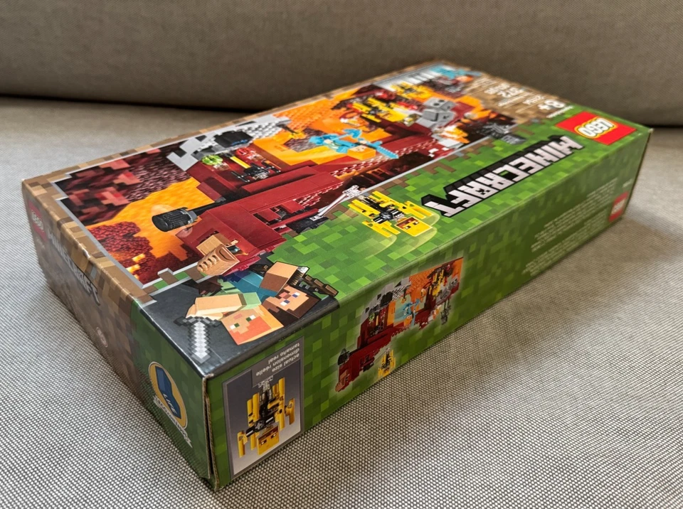 Lego Minecraft Blaze Bridge Set 21154 New - Image 3 of 4