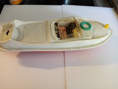 Lido Boot - wohl 60-70 er Jahre --knapp 30 cm ..Antrieb ??? aber alt -sieh Bild