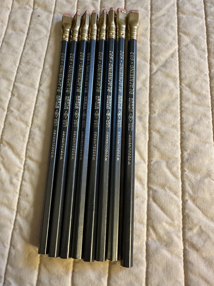 Eberhard Faber Blackwing 602 Pencils In Original Box, 8 Pencils. Never Used - Image 2 of 4