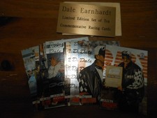 2x Different DALE EARNHARDT sets 1996 Score Board and 1997 Metalic Impressions
