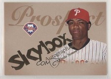 2004 Skybox Autographics 383/1500 Alfredo Simon #84 0l2