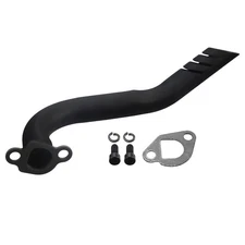 Black Exhaust Pipe Header Kit For Predator 212cc 224cc 196cc 5.5hp 6.5hp Go Kart