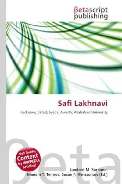 Lambert M. Surhone (U. A.) | Safi Lakhnavi | Taschenbuch | Englisch (2026)-image