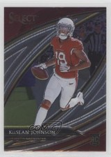 2019 Panini Select Field Level Keesean Johnson #288 4pn