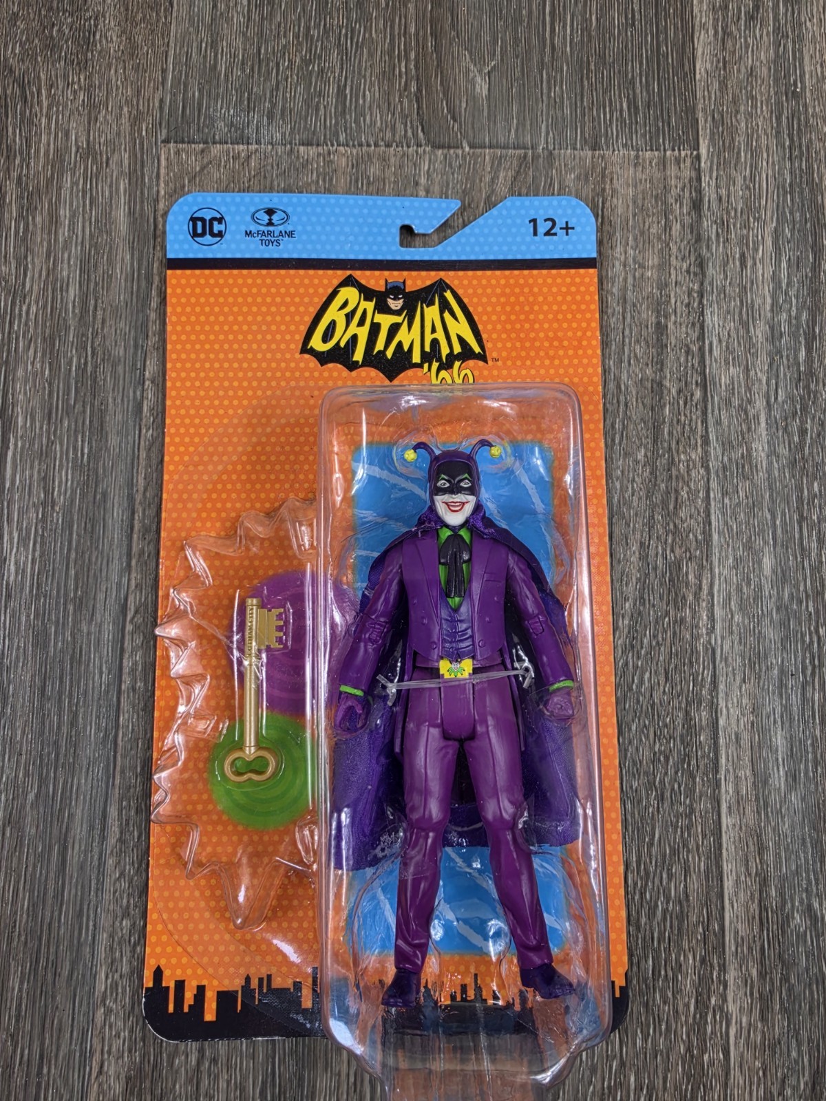 McFarlane DC Batman 66 Classic TV Series The Joker Comic 2023 6" Action Figure
