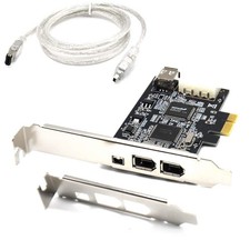 Padarsey PCIe Firewire Card for Windows 10, IEEE 1394 PCI P-1394 For Mac Os