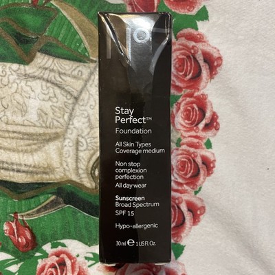 No7 STAY PERFECT COOL VANILLA Foundation  SPF15 1oz Original Retired READ SEE