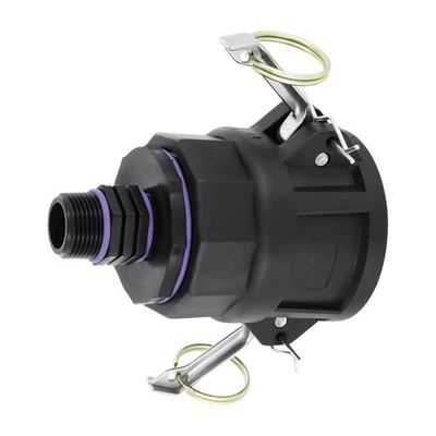 REKUBIK IBC Adapter 2" Camlock Dose - Reduzierung Außengewinde