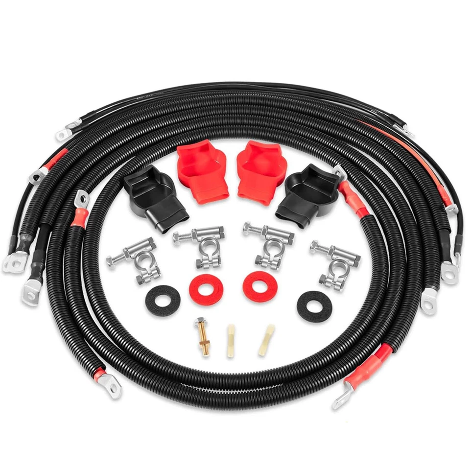 Battery Cable Wire Kit for Dodge RAM Truck Gen 3 2003-2007 5.9L 24 Valve Cummins - Изображение 3 из 4