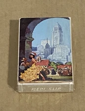 Vtg Souvenir Los Angeles Remembrance Redi-Slip Playing Cards Skyline