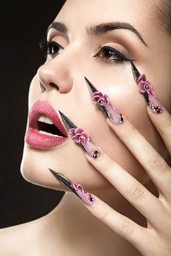 Medium Press on Nails French Tip Fake Nails Square False Medium Style - Z5Z1 - Bild 7 von 7