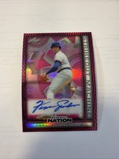 2025 Leaf Baseball Nation Ferguson Fergie Jenkins Strikeout Machine Auto /6 Cubs