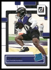 2022 Donruss Tyler Badie Rookie Baltimore Ravens #348