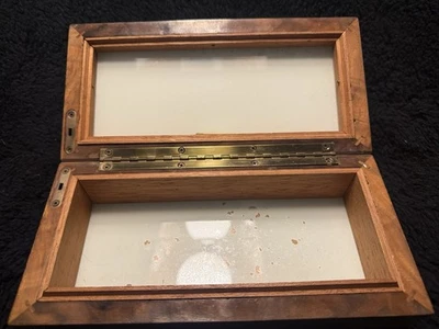 Vintage 20th Century Desktop Alfred Dunhill London New York Milk Glass Humidor - Image 1 of 4