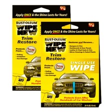 Wipe New Trim Restorer Wipe Car Interior Exterior 2 Pack Wipe New Trim Restorer Wipe Car Interior Exterior 2 Pack