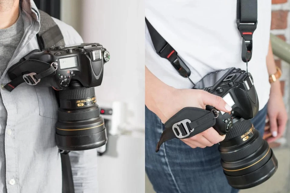 Clips de captura Peak Design con correa de mano CL-3 y kit de almohadilla profesional, paquete de 2 Foto 2 de 4