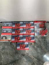 Lot of 12 SONY HF High Fidelity Normal Bias 60/90 min Blank Cassette Tapes New
