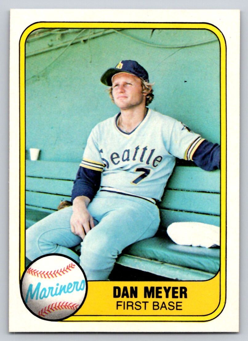 1981 Fleer - Dan Meyer #603 - *Near Mint*